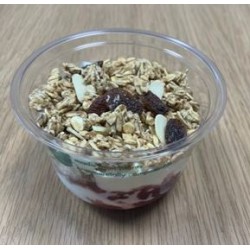 Greek Yoghurt with Granola and Berry Compote 